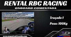 Lucas Nogueira - Onboard Volta Rápida Comentada Kart Rental RBC Racing
