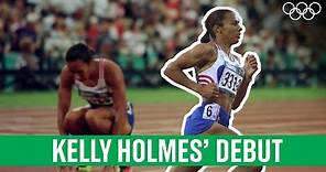 Kelly Holmes's 🇬🇧first Olympic Race!