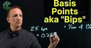 Basis Point Explained (aka “Bips”)