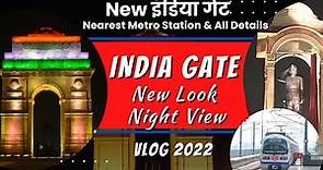 Nearest Metro Station To India Gate – India Gate Full Tour l New Look l #indiagate #indiagatevlog