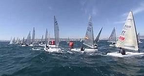 Power and finesse - Olympic Finn Sailing