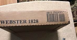 Unboxing the Webster 1828 Dictionary