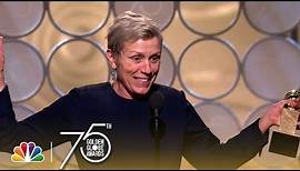 Frances McDormand Wins Best Actress in a Drama at the 2018 Golden Globes