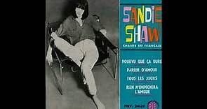 Sandie Shaw - Chante En Français - Pourvu Que Ça Dure (EP, Vinyl, 7 Inch, 45 RPM)