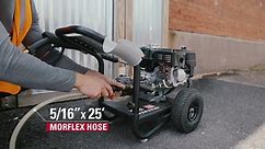 SIMPSON PowerShot 3300 PSI 2.5 GPM Gas Cold Water Professional Pressure Washer with HONDA GX200 Engine PS3228-S