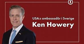 U.S. Ambassador to Sweden Ken Howery at Studentafton