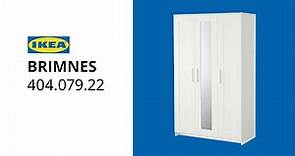 IKEA BRIMNES Wardrobe with 3 doors assembly instructions