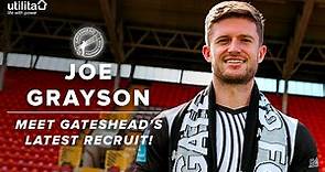 "It's been a long time coming!" 😄 | Joe Grayson joins Gateshead | INTERVIEW