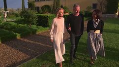 Sting and Trudie Styler, at home in Tuscany