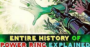 Entire History of The Green Lantern Power Rings - How The Rings Were Made? Everything Explained