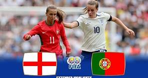 England vs Portugal | Highlights | Women's International Friendly 01-07-2023
