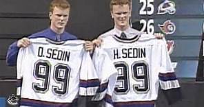 Vancouver Canucks Select Daniel and Henrik Sedin (June 26, 1999)