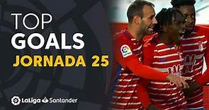 Todos los goles de la jornada 25 de LaLiga Santander 2020/2021