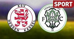 KSV Hessen Kassel - FC Homburg (Highlights) | Fußball-Regionalliga Südwest, | sport