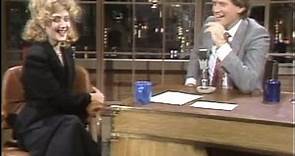 Carol Kane on Letterman, November 22, 1982