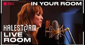 Halestorm - "In Your Room" captured in The Live Room