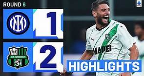 Inter-Sassuolo 1-2 | Berardi stuns Inter at San Siro: Goals & Highlights | Serie A 2023/24