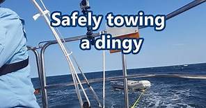 Safely towing a dingy | Sail Fanatics