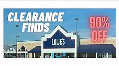 🏃🏽‍♀️🏃🏽‍♀️ Lowe’s 90% Off Clearance