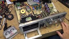 Vintage Technics RS-676 Cassette deck overhaul