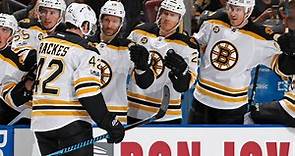 Boston Bruins - BRUINS WIN!!! David Backes scored in his...