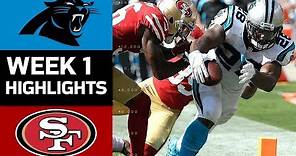 Panthers vs. 49ers | NFL Week 1 Game Highlights