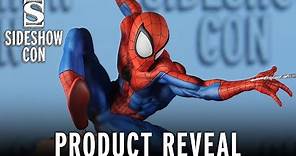 Spider-Man Premium Format Figure Marvel Statue Reveal | Sideshow Con 2022