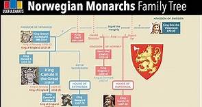 Norwegian Monarchs Family Tree