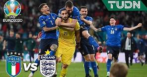¡Tanda de penales COMPLETA! | Italia (3)1-1(2) Inglaterra | UEFA Euro 2020 | Final | TUDN