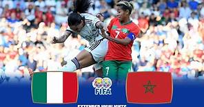 Italy vs Morocco | Highlights | Women's International Friendly 01-07-2023