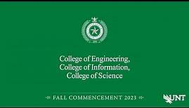 Engineering, Information, Science | UNT Commencement Fall 2023