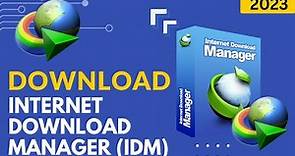 How to Download IDM - Internet Download Manager trial for Free 2023 ⚡