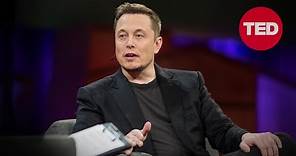Elon Musk: The future we're building -- and boring | TED
