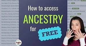 Use THESE Records to Find Your Ancestors For Free on Ancestry