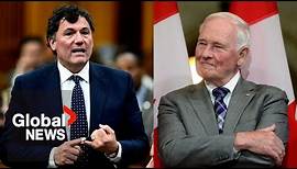 David Johnston resigns: Liberal minister on plans for replacement special rapporteur | FULL