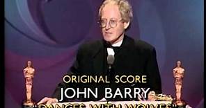 John Barry Wins Original Score: 1991 Oscars