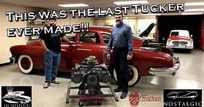 Tucker Car #50, the last Tucker automobile ever produced by Preston Tucker!