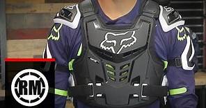 Fox Racing Raptor Vest CE Motocross Roost Deflector