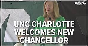 UNC Charlotte welcomes new chancellor