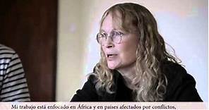 La actriz estadounidense Mia Farrow habla de su visita a la Amazonía