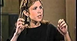 Carrie Fisher, Mark Hamill on Letterman, Spring 1983