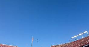 Flyover at Ohio Stadium