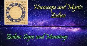 12 Zodiac Signs AND their Meanings