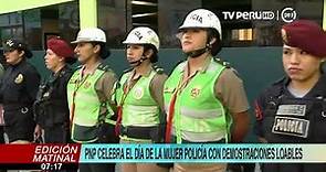 PNP celebra Día de la Mujer Policía con demostraciones loables