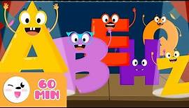Learn the letters A to Z | THE ALPHABET | Compilation - Phonics For Kids