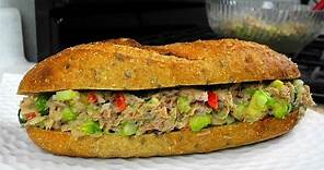 Caribbean Style Tuna Sandwich Spread.