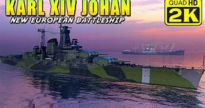 Battleship Karl XIV Johan - good torpedoes and secondaries