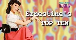 Ernestine's Top 10! | Lily Tomlin | Rowan & Martin's Laugh-In