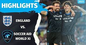 Soccer Aid for UNICEF 2023 | OFFICIAL Match Highlights