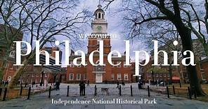 [4K] Philadelphia Walking Video | A Stroll Through Independence National Historical Park